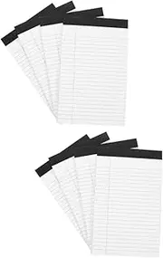 COHEALI 2pcs 4 Note Pad Lined Paper Memo Pad for Planning to-do List Notepad Portable Notebook