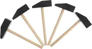 Abaodam 5pcs Tiny Wooden Hammers for Safe Mallet for Creative Play and Building Blocks for Home and School Learning Activities Enhancing Motor Skills and Hand Eye Coordination