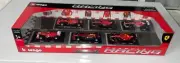 NEW RARE Diecast Ferrari Formula 1 Racing Cars and Drivers, Bburago 1:43 6-Pack