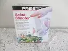 VINTAGE PRESTO SALAD-SHOOTER ELECTRIC SLICER SHREDDER MODEL 02910 NEW
