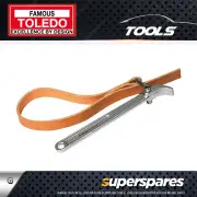 Toledo Small Leather Strap Type Oil Filter Remover - Strap Width 19mm