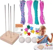 Monkey Fist Kit,Ball Maker Kit - Handmade Monkey Fist Knot Set, Charm Craft Accessories for Children