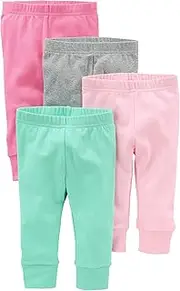 [Simple Joys by Carter's] Baby Girls' 4-Pack Pant
