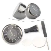 Car Mini Clock Interior Luminous Electronic Quartz Watch for Mercedes-Benz