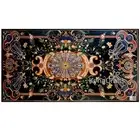 Antique Art Inlay Work Hallway Table for Home Rectangle Marble Dining Table Top