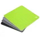 4pcs Silicone Pot Holder Trivet Mat Hot Pads Table Placemat-Multicolor