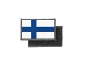 Flag patch printed badge country finland
