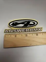 3.75" ANSWER BMX Frame Race MANITOU MTB Mountain Bicycle Bike Sticker Decal