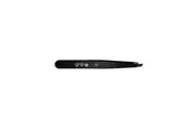 Caronlab Grip Claw Slanted Tip Tweezer B3 (Matte Black) Eyebrow Hair Removal