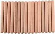 Gyorwst 8 Pairs Classical Wood Claves Musical Percussion Instrument Natural Hardwood Rhythm Sticks Percussion Rhythm Sticks Children Musical Toy