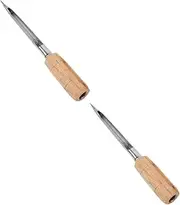 JECOMPRIS 2pcs Cereal Sampler Tool Garden Metal Grain Powder Sampler Soil Probe Tube for Experiment
