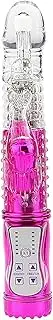 Vibrating Jack Rabbit Vibrator Dildo GSpot Clit Sex Adult Toy USB Rechargeable Pink