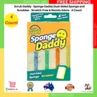 Scrub Daddy - Sponge Daddy Dual-sided Sponge And Scrubber - Scratch-free NEW AU