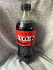 Share a Coke with Daniela 2025 Personalized Gift Coca~Cola Bottle 20oz Zero