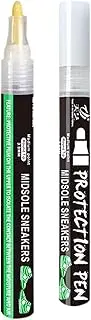 [generic] White Trainer,Waterproof Shoe Whitener | Effective Midsole Restore Sneaker Marker, Shoe Paint to Scuff