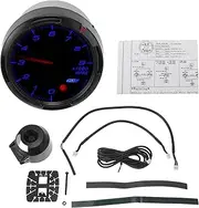 X AUTOHAUX 2.5" 60mm Tachometer Gauge Colorful Pointer RPM Tachometer Tach Gauge 0-10000RPM W/Sensor and Bracket Universal Car DC 12V
