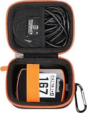 Golf GPS Storage Case Compatible for Bushnell Phantom 2 GPS Rangefinder for BITE Magnetic Mount and GreenView with Wearable4U Ultimate 3 Golf Tools Bundle(ONLY CASE) (Orange)