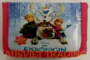 new Disney Frozen Elsa girls kids children cartoon Wallet coin Purse tri-fold