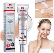 Korean Color Changing CC Cream, Color Correcting CC Cream with SPF 25 With Centella Asiatica,Multi-Purpose Skin Tone Adjusting Concealer Full Coverage,Waterproof Long-Lasting Makeup(1PCS - da