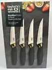 4 Pc. Knife Set / Brooklyn Copper / Taylor’s Eye Witness