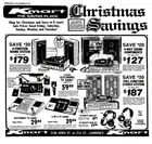 Kmart Christmas Savings 1977 POSTER 24 X 24 Inches Wall Art