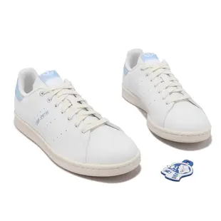 adidas 休閒鞋 Stan Smith W 白 藍 寶寶藍 三葉草 小白鞋 女鞋 基本款 【ACS】 IE9646