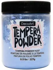 DecoArt Tempera Powder 0.5lb-Blue - 3 Pack
