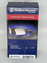 Box of 12 - Smith & Wesson Equalizer Performance Safety Eyewear | 21297 - NEW
