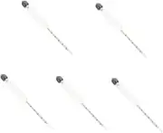 Alipis 5pcs Kitchen Essential Sturdy Glass Lactometer Hydrometer for Accurate Milk Lactate Measurement