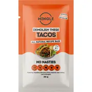 Mingle Tacos All Natural Recipe Base 30g (Pack of 12)