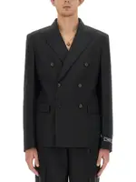 [Versace] Versace-Double-Breasted Blazer-Uomo 50