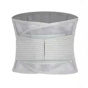 Therapy Lumbar Lower Back Brace Support Belt Sciatica Pain Relief Posture Unisex L