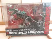 MB-09 Dinoride Grimlock & Optimus Prime Figure Transformers TAKARA TOMY Sealed