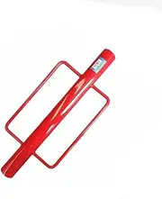 SEDY Star Picket Post Driver - 80cm Steel Fence Post Driver for Easy Installation - Durable Red Powder Coated Handle for Strong Grip - Heavy Duty Fence Tool for Garden, Agricultural & DIY Use