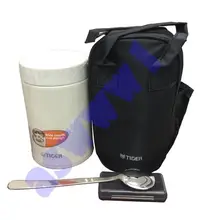 在飛比找Yahoo!奇摩拍賣優惠-台南家電館~TIGER虎牌 不鏽鋼真空保溫食物罐0.75L(