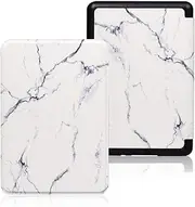 Case for Kindle Paperwhite 10th Generation 2018, Kindle Case with Waterproof Kindle Paperwhite E-Reader Case, e-Book-Reader-Covers with Auto Sleep/Wake for Kindle Paperwhite 10th Gen - Marbling
