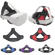 For /// Quest 2 VR Headset Foam Head Cushion Leather Pad Headband Fixing Belt