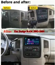 9'' Car Stereo Radio GPS Navigation WIFI For Dodge Ram 1500 2500 3500 2002-2005