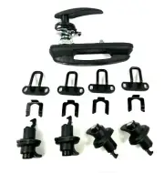 Canopy Rear Window T Handle & 4 Side Locks Same key Flexiglass Ultimate Flake