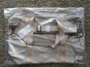 NWT Taikan Yocka Beige Carry On Travel Tote Duffle Bag Luggage