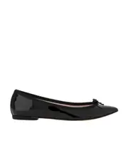 Repetto Brigitte Pointed Toe Flats 36,38.5,37,38,39,40 Black