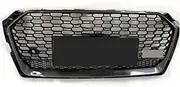 Car Front Bumper Grille Compatible for Audi RS5 A5/S5 B9 2017-2019 - RS5 Style Refitting Accessory(Turquoise)