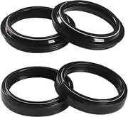 Front Fork Oil Seal & Dust Cover For 885 SPEED TRIPLE T301 SPRINT THUNDERBIRD 900 SPORT TIGER TRIDENT 900 1992-2002 2003(2pcs oil 2pcs dust)