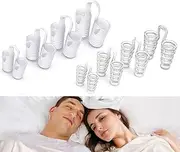 [8 Pack]Nose Vents - Effective Snoring Solution - Nasal Dilators, Anti Snoring Devices - Snore Stopper - Sleep Improvement - Relieve Nasal Congestion Due to Deviated Septum