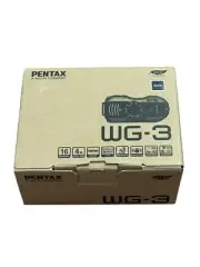 Pentax WG-3 Waterproof Compact Digital Camera 16MP 4x Zoom - Black