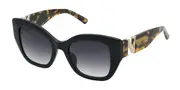 Nina Ricci SNR377V 0700 Women’s Sunglasses Black Size 51