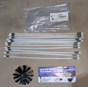 14.5ft Duct Brush Cleaning Kit Dryer Vent Lint Remover Drill Tools