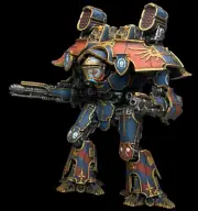 Warhammer 40K Pro painted Imperium Armies：Adeptus Titanicus Warlord Battle Titan
