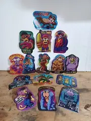 Vintage Prismatic Monkey Stickers 2005 Vending Machine Sticker Lot Bad Monkey