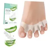 Toe Separators to Correct Bunions - 8 Pack Silicone Toe Spacers for Feet M/L
